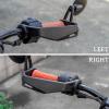 imageSAUTVS Black Aluminum Handguards ampamp Black Handguards Protector Wind Deflector ampamp Handguards LED Lighting Kit for CanAm Ryker All Models Accessories