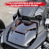 imageSAUTVS Black Classic Hood Accent Panel for CanAm Ryker Vertical Stripe Style Black Hood Accent for CanAm Ryker 600 900 Sport ampamp Rally Edition All Models 20192025 Accessories