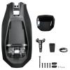 imageSAUTVS Black Cluster Relocator Kit for CanAm Ryker Plastic Gauge Speedometer Relocator Panel Bracket for Can Am Ryker 600 900 Sport ampamp Ryker Rally All Models Accessories Replace 219400948