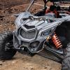 imageSAUTVS Black Combination Front Fascia ampamp LED Auxiliary Lights Front Fascia Signature Accent Turn Signal Lights Lamps for Can Am Maverick X3 MAX Turbo R RR 20172024 Accessories
