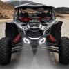 imageSAUTVS Black Combination Front Fascia ampamp LED Auxiliary Lights Front Fascia Signature Accent Turn Signal Lights Lamps for Can Am Maverick X3 MAX Turbo R RR 20172024 Accessories