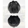 imageSAUTVS Black Dust Wheel Hub Caps for Kawasaki Mule PROMX EPS LE SE 20192025 Accessories Durable PP Material Center Hub Cap Covers 4PCS Replace 11065Y042
