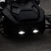 imageSAUTVS Black Front Fascia with LED Spotlights Auxiliary Lights Kit for CanAm Ryker 600 900 Sport ampamp Rally Edition All Models Accessories Replace 705010722