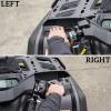 imageSAUTVS Black Handguards Protector Wind Deflector for Can Am Outlander Plastic Hand Guards Air Deflector Kit for CanAm Outlander MAX Renegade 20062023 Accessories 1PCS Replace 709400822