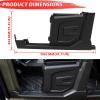 imageSAUTVS Black Left Hand Center Fender with Rocker for Polaris Ranger Crew 570 XP 570 FullSizeRanger Crew XP 900Ranger Crew XP 1000Ranger Crew Diesel 20142019 Driver Side Replace 5450352070