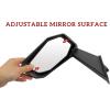 imageSAUTVS Black Metal Door Handles ampamp Front Door Rear View Side Mirrors Kit for CanAm X3 ampamp X3 Max 20172021 Accessories