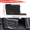 imageSAUTVS Black Rear Right Hand Fender With Rocker for Polaris Ranger Crew 570 XP 570 FullSizeRanger Crew XP 900Ranger Crew XP 1000Ranger CREW Diesel 20142019Rear Right Side Replace 5450360070