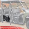 imageSAUTVS Black Rear Right Hand Fender With Rocker for Polaris Ranger Crew 570 XP 570 FullSizeRanger Crew XP 900Ranger Crew XP 1000Ranger CREW Diesel 20142019Rear Right Side Replace 5450360070