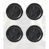 imageSAUTVS Black Tire Wheel Hub Caps for CanAm Maverick R MAX X RS 2024 Models Accessories Durable PP Material Wheel Rim Center Cap Covers 4PCS