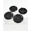 imageSAUTVS Black Tire Wheel Hub Caps for CanAm Maverick R MAX X RS 2024 Models Accessories Durable PP Material Wheel Rim Center Cap Covers 4PCS