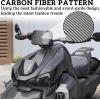 imageSAUTVS Carbon Fiber Pattern Plastic Gauge Spoiler Kit for CanAm Ryker 600 900 Sport Rally All Models Accessories Replace 219400818