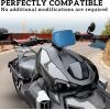 imageSAUTVS Carbon Fiber Pattern Plastic Gauge Spoiler Kit for CanAm Ryker 600 900 Sport Rally All Models Accessories Replace 219400818