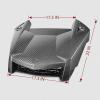imageSAUTVS Carbon Fiber Pattern Turbo Hood Scoop Air Intake Kit for Polaris RZR XP 1000TURBO XP 4  TURBO S 20192023 Accessories