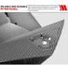imageSAUTVS Carbon Fiber Pattern Turbo Hood Scoop Air Intake Kit for Polaris RZR XP 1000TURBO XP 4  TURBO S 20192023 Accessories