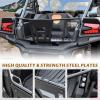 imageSAUTVS Cargo Bed Enclosure Tailgate for Kawasaki Teryx KRX 1000 Heavy Duty Steel Tail Gate Bed Extender Rack with Attach Points for Kawasaki Teryx KRX KRX4 1000 20202025 Accessories