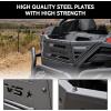 imageSAUTVS Cargo Bed Extender Tailgate for RZR PRO XPSTurbo R 2025 Heavy Duty Steel Rear Bed Extender Rack Cargo Tailgate Enclosure for Polaris RZR PRO XPSTurbo R 20202025 Accessories