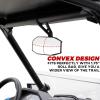 imageSAUTVS Center Convex Rearview Mirror and Adjustable Folding Side Rear View Mirrors Kit for Polaris RZR XP XP4 1000 Turbo S 4 1000 900 20142023 Accessories Replace 2881198 2881540