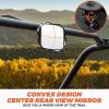 imageSAUTVS Center Rear View Mirror and Side Mirrors Kit for Yamaha VikingViking VI Convex Center Mirror and Adjustable Folding Side Mirrors for Yamaha VikingViking VI 20132025 Accessories