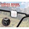 imageSAUTVS Center Rear View Mirror and Side Mirrors Kit for Yamaha Wolverine X2X4 Convex Center Mirror and Adjustable Folding Side Mirrors for Yamaha Wolverine X2 X4 850 20182020 Accessories