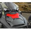 imageSAUTVS Classic Hood Accent Adrenaline Red Panel for Ryker Classic Red Hood Accent for CanAm Ryker 600 900 ampamp Ryker Rally Edition Accessories 1PC Replace 219400874