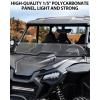 imageSAUTVS Clear Front Half Windshield for Honda Talon 1000 Lightly Dustproof Durable PC Half Windscreen for Honda Talon 1000R 1000X 1000X4 20192025 Accessories
