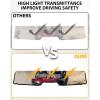 imageSAUTVS Clear Front Half Windshield for Honda Talon 1000 Lightly Dustproof Durable PC Half Windscreen for Honda Talon 1000R 1000X 1000X4 20192025 Accessories