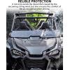 imageSAUTVS Clear Front Half Windshield for Honda Talon 1000 Lightly Dustproof Durable PC Half Windscreen for Honda Talon 1000R 1000X 1000X4 20192025 Accessories