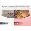 imageSAUTVS Clear Front Half Windshield for Polaris RZR XPXP4 1000 2024 2025 Lightly Dustproof Durable Poly Half Windscreen Window Accessories