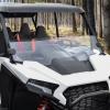 imageSAUTVS Clear Front Half Windshield for Polaris RZR XPXP4 1000 2024 2025 Lightly Dustproof Durable Poly Half Windscreen Window Accessories