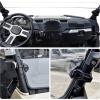 imageSAUTVS Clear Front Half Windshield for Ranger XP 1000 1725 Lightly Dustproof Durable PC Half Windscreen for Polaris Ranger XP 1000  900  Crew  Diesel 20172025 Accessories Replace 2883301