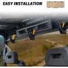 imageSAUTVS Clear Polycarbonate Rear Windshield Back Window for Polaris Ranger XP 10001000Crew 20172025 XP 900570Diesel 20132025 with All Seal Quick Installation Accessories Compatible with RoofDark Tinted Rear Windshield