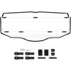 imageSAUTVS Combined Rear Windshield for Honda Talon 1000R4 1000X4 1000XS4 20202025 Accessories Polycarbonate Clear Back Window with Noise Strip Impact Resistant