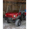 imageSAUTVS Dark Tinted Front Half Windshield for Kawasaki Mule 4000 4010 Lightly Durable Poly Half Windscreen for Kawasaki Mule 4000 4010 20092026 Accessories