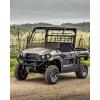 imageSAUTVS Dark Tinted Front Half Windshield for Kawasaki Mule ProMX Lightly Durable PC Half Windscreen for Kawasaki Mule Pro MX 20192026 Accessories