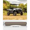 imageSAUTVS Dark Tinted Front Half Windshield for Kawasaki Mule ProMX Lightly Durable PC Half Windscreen for Kawasaki Mule Pro MX 20192026 Accessories