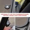 imageSAUTVS Dark Tinted Front Half Windshield for Polaris General XP 1000 1625 Lightly Dustproof Durable Poly Half Windscreen for Polaris General 1000 4 1000 General XP XP4 1000 20162025 Accessories
