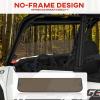 imageSAUTVS Dark Tinted Front Half Windshield for Polaris General XP 1000 1625 Lightly Dustproof Durable Poly Half Windscreen for Polaris General 1000 4 1000 General XP XP4 1000 20162025 Accessories