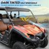 imageSAUTVS Dark Tinted Front Half Windshield for Yamaha Viking VI Lightly Durable Poly Half Windscreen for Yamaha Viking  Viking VI 20142025 Accessories