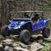 imageSAUTVS Dark Tinted Front Half Windshield for Yamaha YXZ1000R Lightly Durable Poly Half Windscreen for Yamaha YXZ 1000RSESSSS SESS XTR 20192025 Accessories