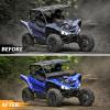 imageSAUTVS Dark Tinted Front Half Windshield for Yamaha YXZ1000R Lightly Durable Poly Half Windscreen for Yamaha YXZ 1000RSESSSS SESS XTR 20192025 Accessories