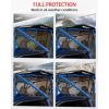 imageSAUTVS Dark Tinted Rear Windshield for Honda Talon 1000R 1000X 20192025 Accessories Combined Polycarbonate Back Window with Noise Strip Impact Resistant