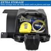 imageSAUTVS Electronic Device Holder with Storage Box Organizer Tray for Can Am Defender Sporty Electronic Device Phone Tablet GPS Holder Mounts for CanAm Defender HD5 HD8 HD10 MAX 20162023 Accessories