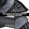 imageSAUTVS Extended Fender Flares for Ranger XP 1000 1825 Heavy Duty Front ampamp Rear Mud Flaps for Polaris Ranger XP 1000 Crew 20182025 Accessories 8PCS