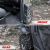 imageSAUTVS Extended Fender Flares for Ranger XP 1000 1825 Heavy Duty Front ampamp Rear Mud Flaps for Polaris Ranger XP 1000 Crew 20182025 Accessories 8PCS