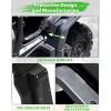 imageSAUTVS Extended Rear Fender Flares Compatible with Honda Pioneer 7004 20142025 Wider Rear Left ampamp Right Mud Flaps Mud Guards Extensions Accessories