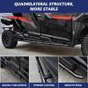 imageSAUTVS Extreme KickOut Steel Rock Sliders for General 4 1000 1724 Combined Side Bumper Protection Frame Side Steps Nerf Bars for Polaris General XP 4 1000 20172024 Accessories Replace 2881992