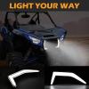 imageSAUTVS Fang Lights for Teryx KRX 1000 20202025 Front LED Grille Accent Lights Grill Lamps Street Legal Light Kits Compatible with Kawasaki Teryx KRX KRX4 1000 20202025 Accessories 2PCS