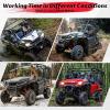 imageSAUTVS Fender Flares Mud Flaps for Honda Pioneer 10005 20162025 UTV Front Extended Mud Guards Wider Fender Extensions Guards for Honda Pioneer 10005 20162025 Accessories 2PCS