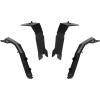 imageSAUTVS Fender Flares for Polaris RZR XP 1000 XP4 1000 2024 2025 Accessories Front ampamp Rear Full Coverage Fender Flares Mud Flaps Mud Guards Replace 2889133