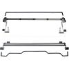 imageSAUTVS Flip Up Windshield Compatible with Honda Pioneer 10003 10005 10006 20162025 Clear 15quot Hard Coated Poly Front Flip Windscreen Accessories Can be Closed Vented or Fully Open